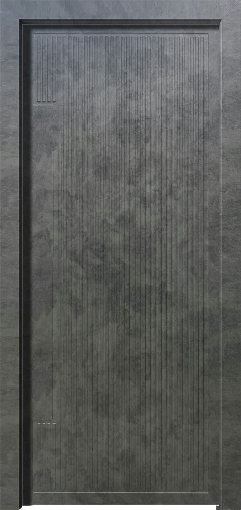 Экошпон с фрезеровкой Slim S4 бетон лофт графит LS 00 936-2